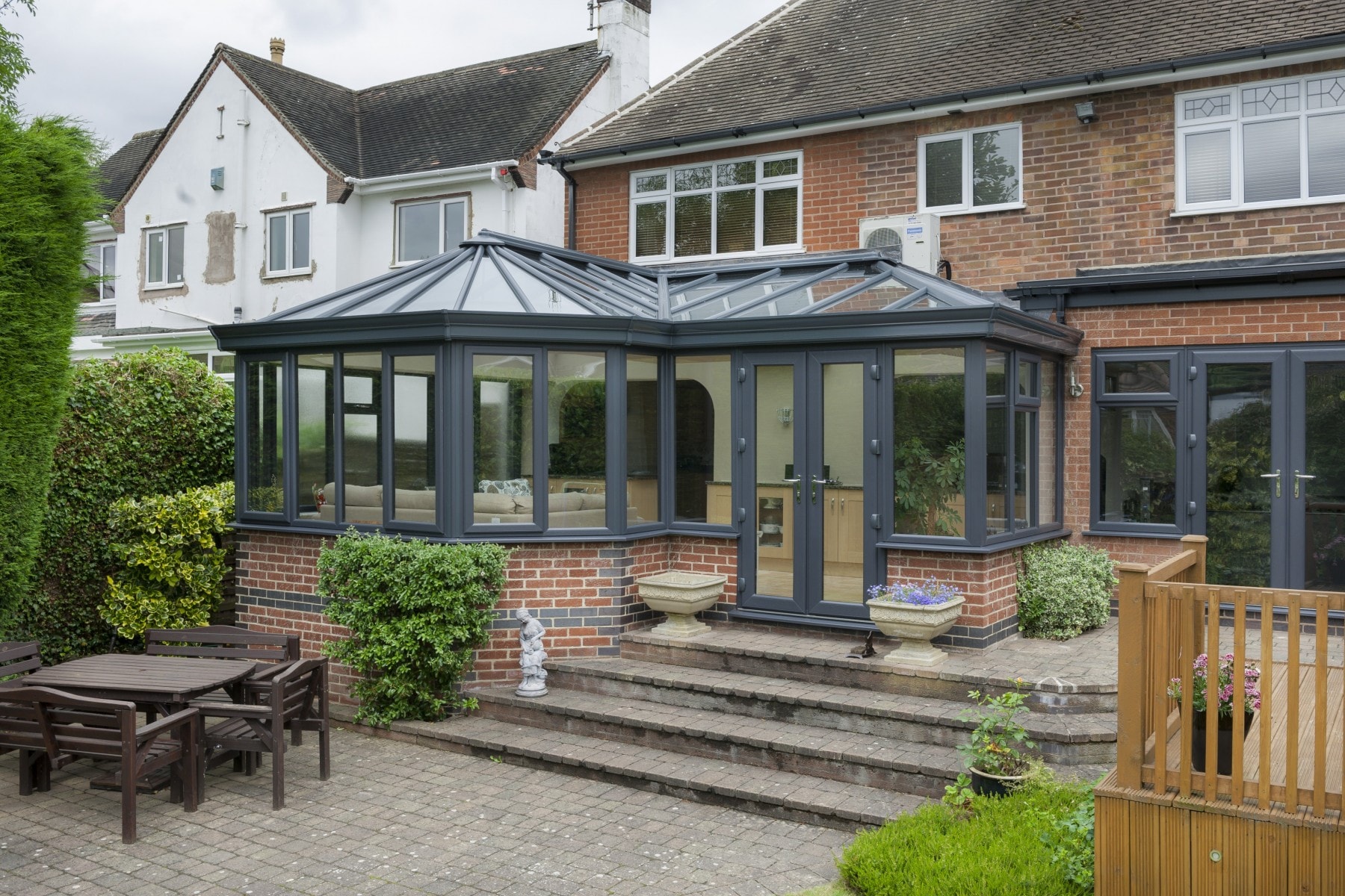 P-Shape conservatory